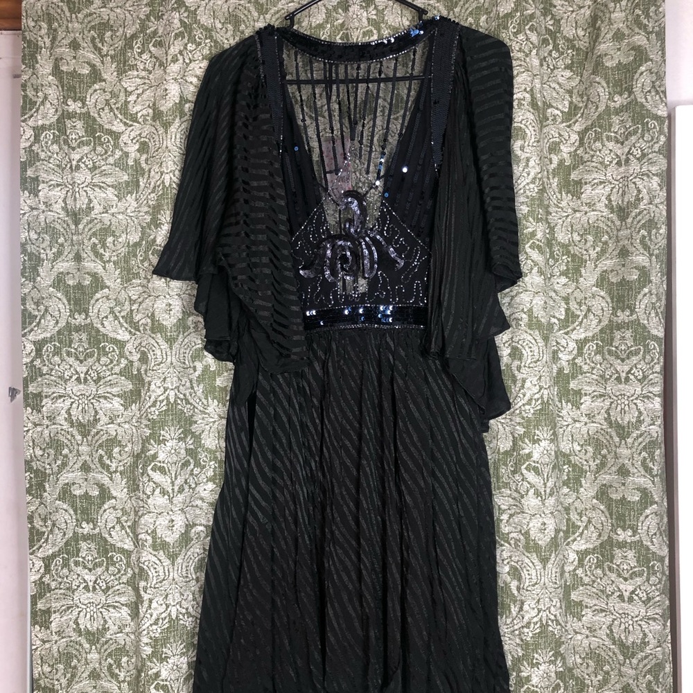 NWT FREE PEOPLE MOONLIGHT ROMANCE MINIDRESS - Picture 3 of 3